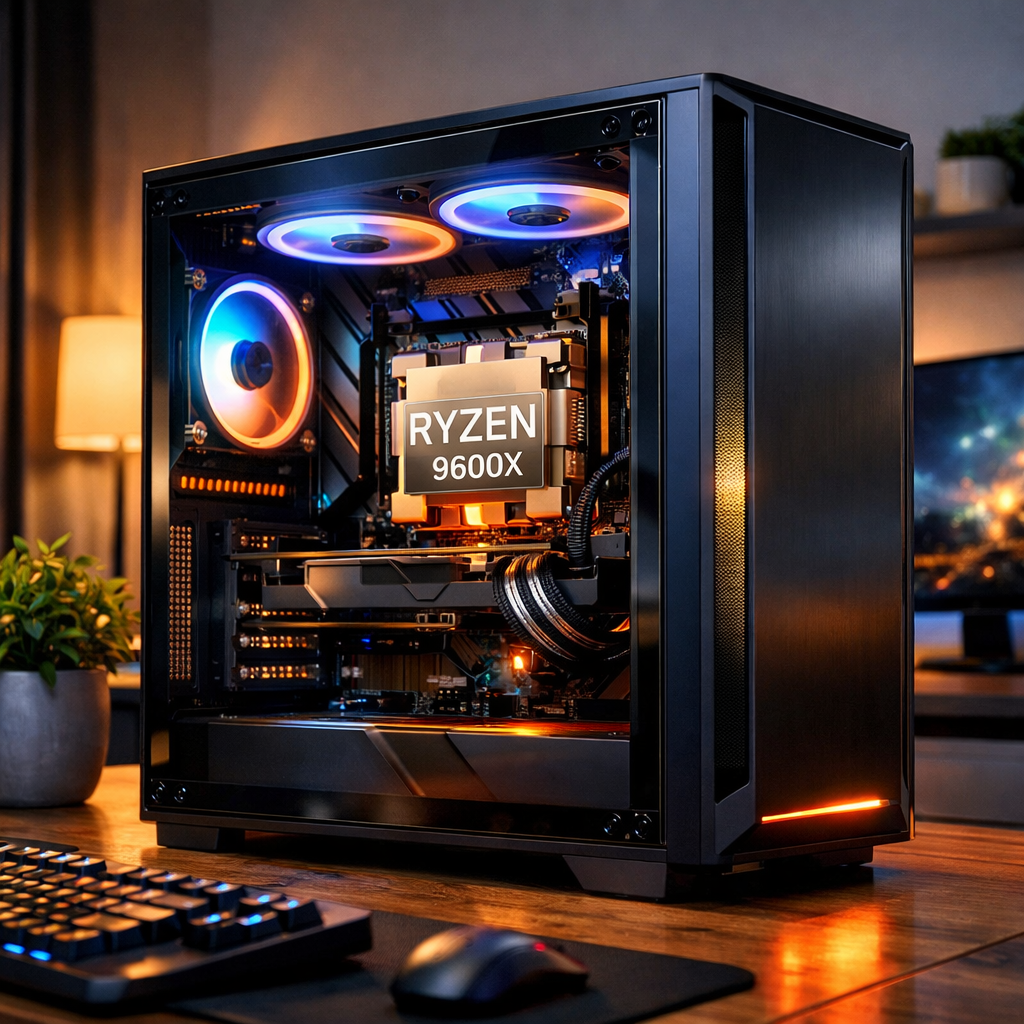 Ryzon 5 9600X Processor — lifestyle