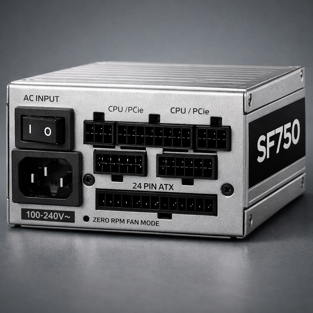SF750 SFX Power Supply — detail