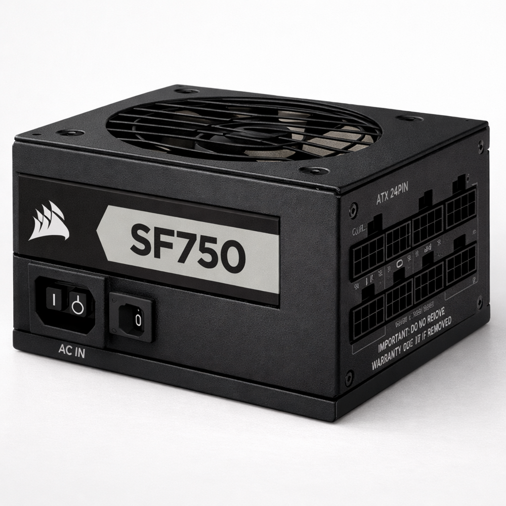 SF750 SFX Power Supply — angled_view