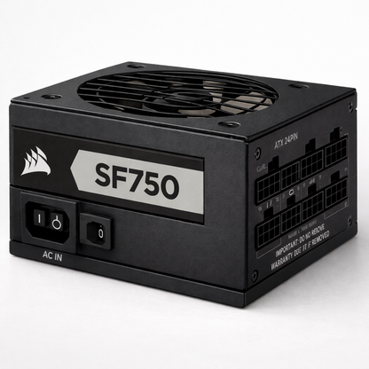SF750 SFX Power Supply — angled_view