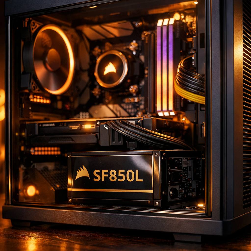 SF850L SFX-L Power Supply — lifestyle