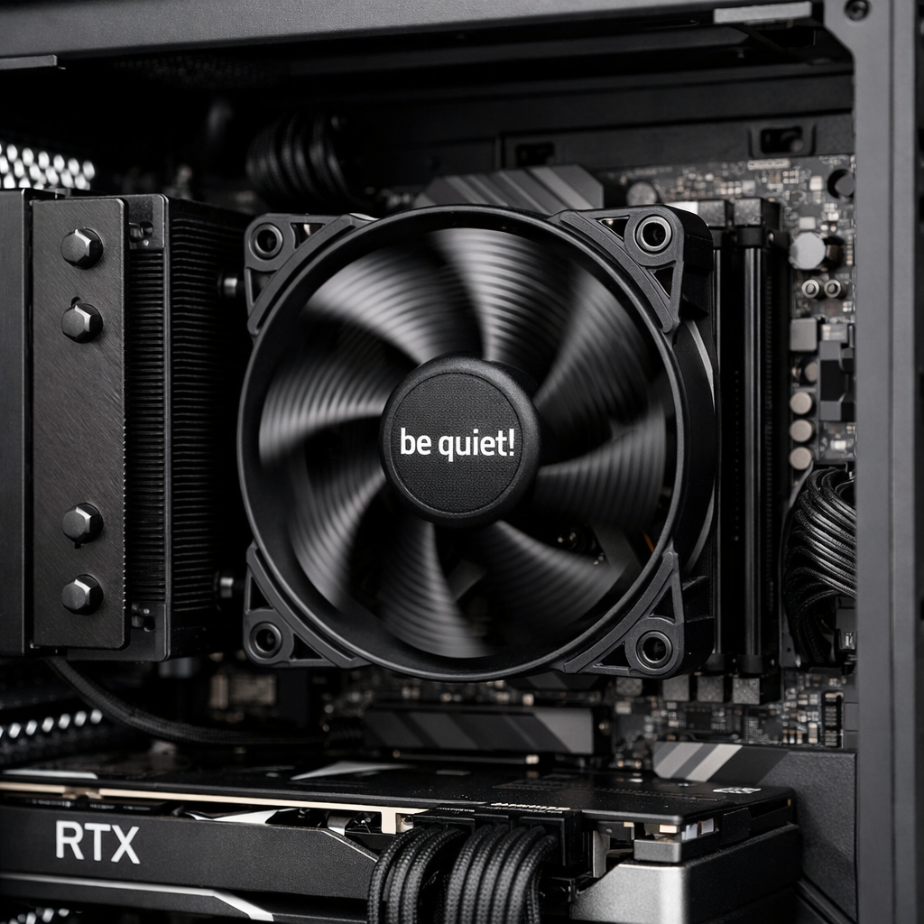Silent Wings 120mm PWM Fan — lifestyle