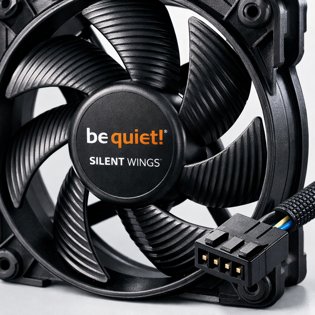 Silent Wings 120mm PWM Fan — detail