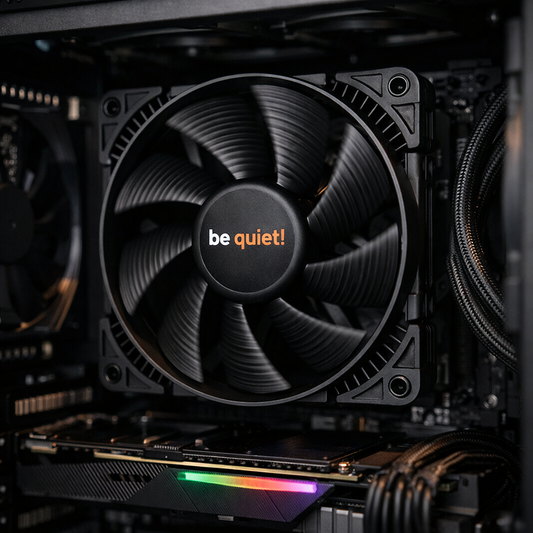 Silent Wings 140mm PWM Fan — lifestyle