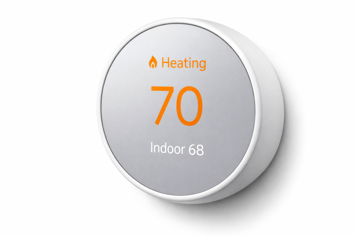 Smart Thermostat — close-up