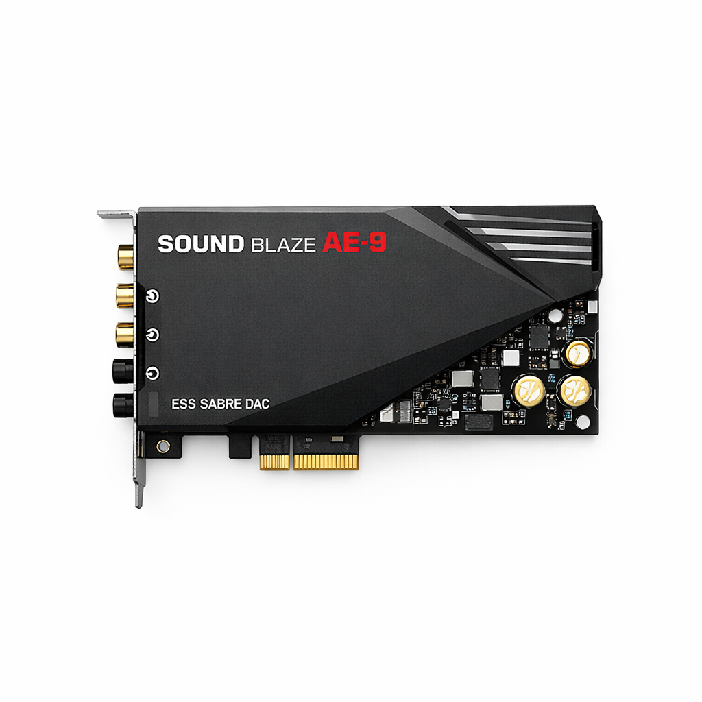 Sound Blaze AE-9 PCIe Sound Card — main