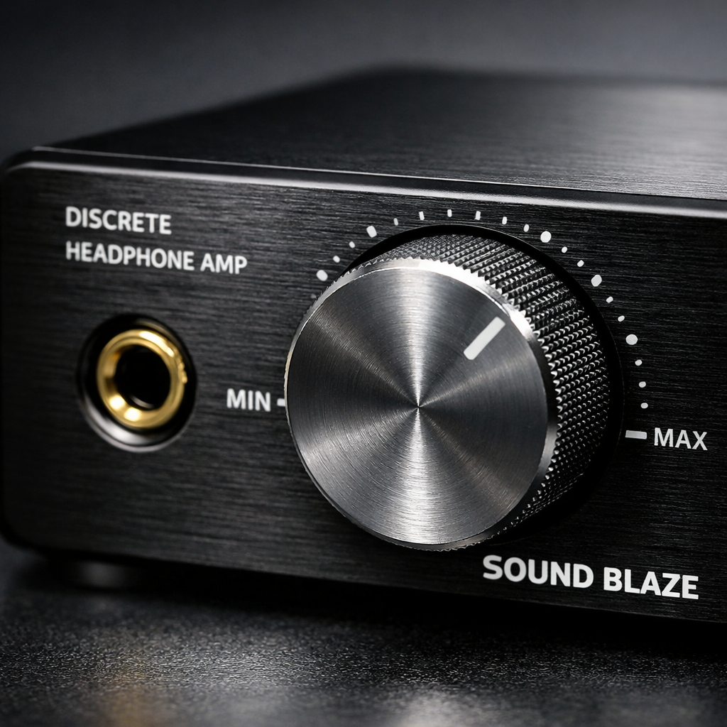 Sound Blaze External USB DAC — close-up
