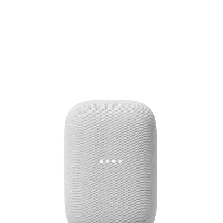 White rectangular device with a power indicator on a white background
