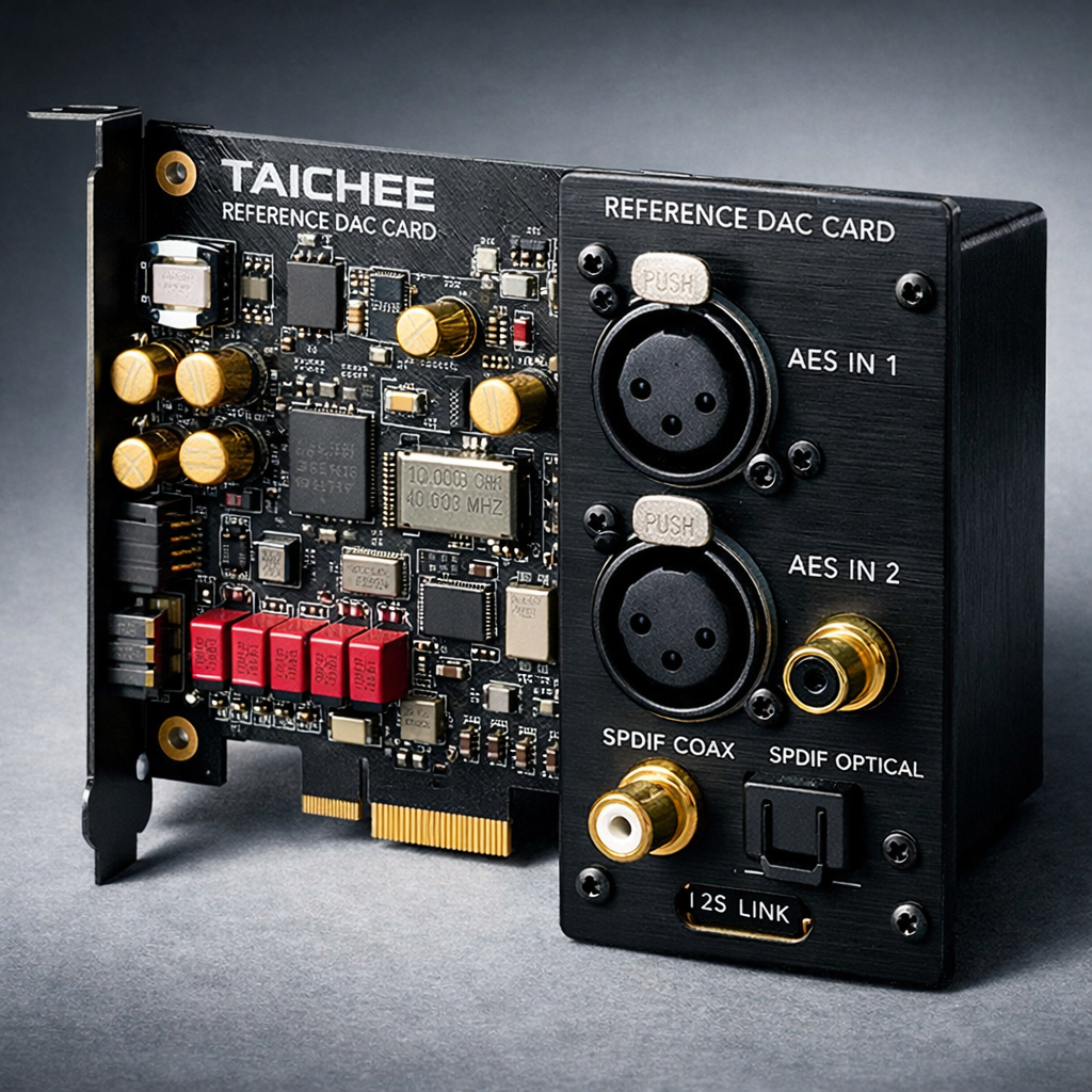 Taichee Reference DAC Card with Breakout Box — detail_image