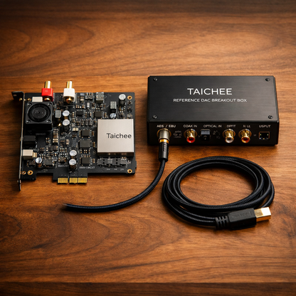Taichee Reference DAC Card with Breakout Box — product_showcase