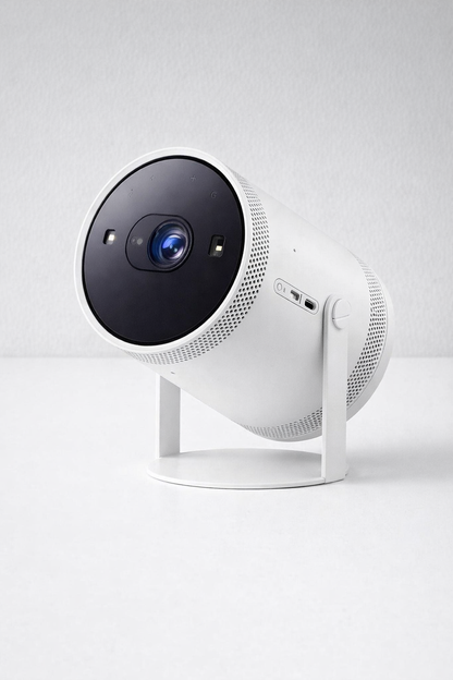 The Freestyle 2nd Gen Portable Smart Projector — side view