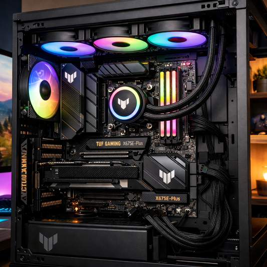 TIF Gaming X675E-Plus — lifestyle