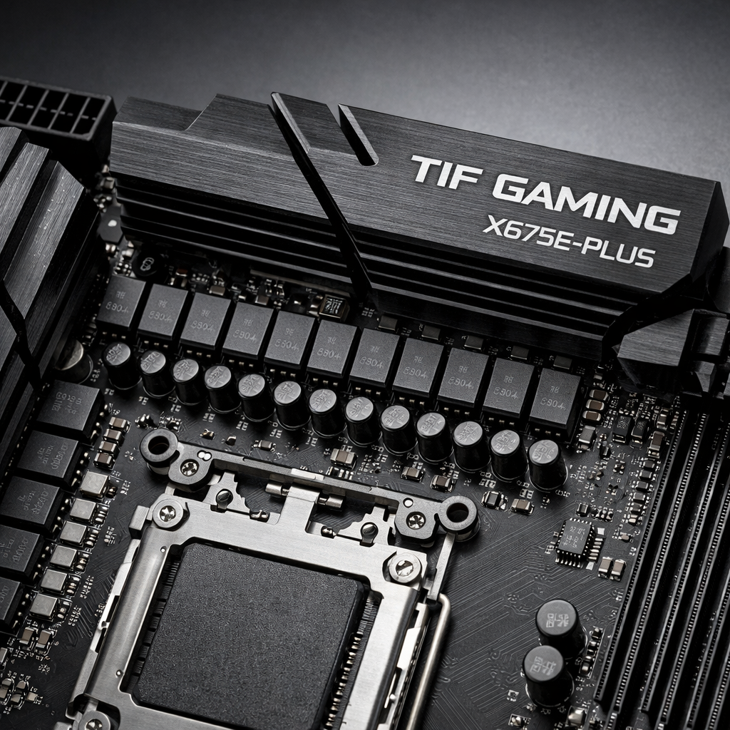 TIF Gaming X675E-Plus — detail