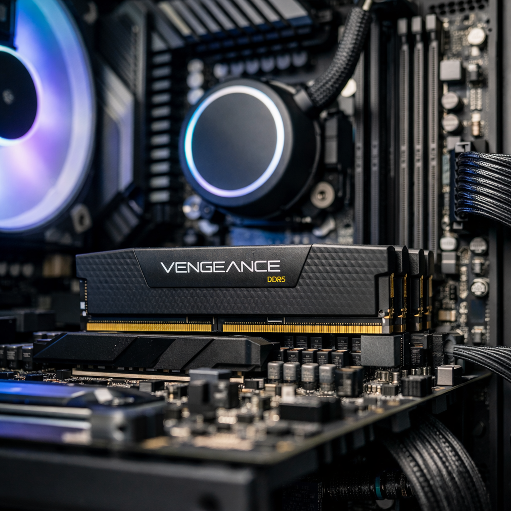 Vengence DDR5-5600 CL36 Memory Kit — lifestyle