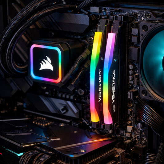 Vengence RGB DDR5-6600 CL32 Memory Kit — lifestyle shot