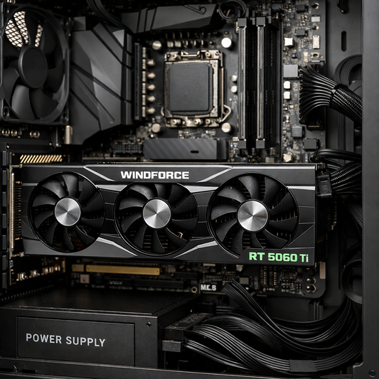 Windforce RT 5060 Ti Graphics Card — in situ