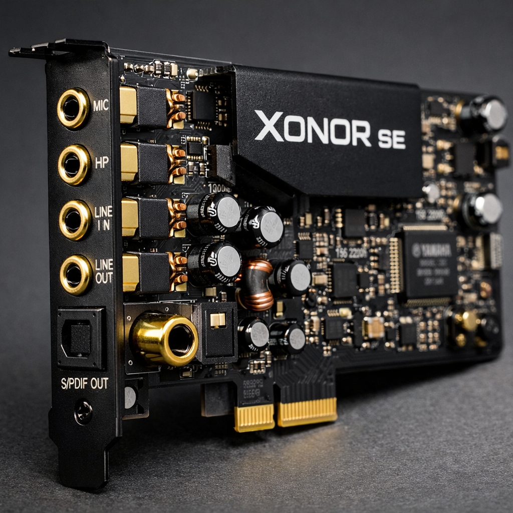 Xonor SE PCIe Sound Card — close-up