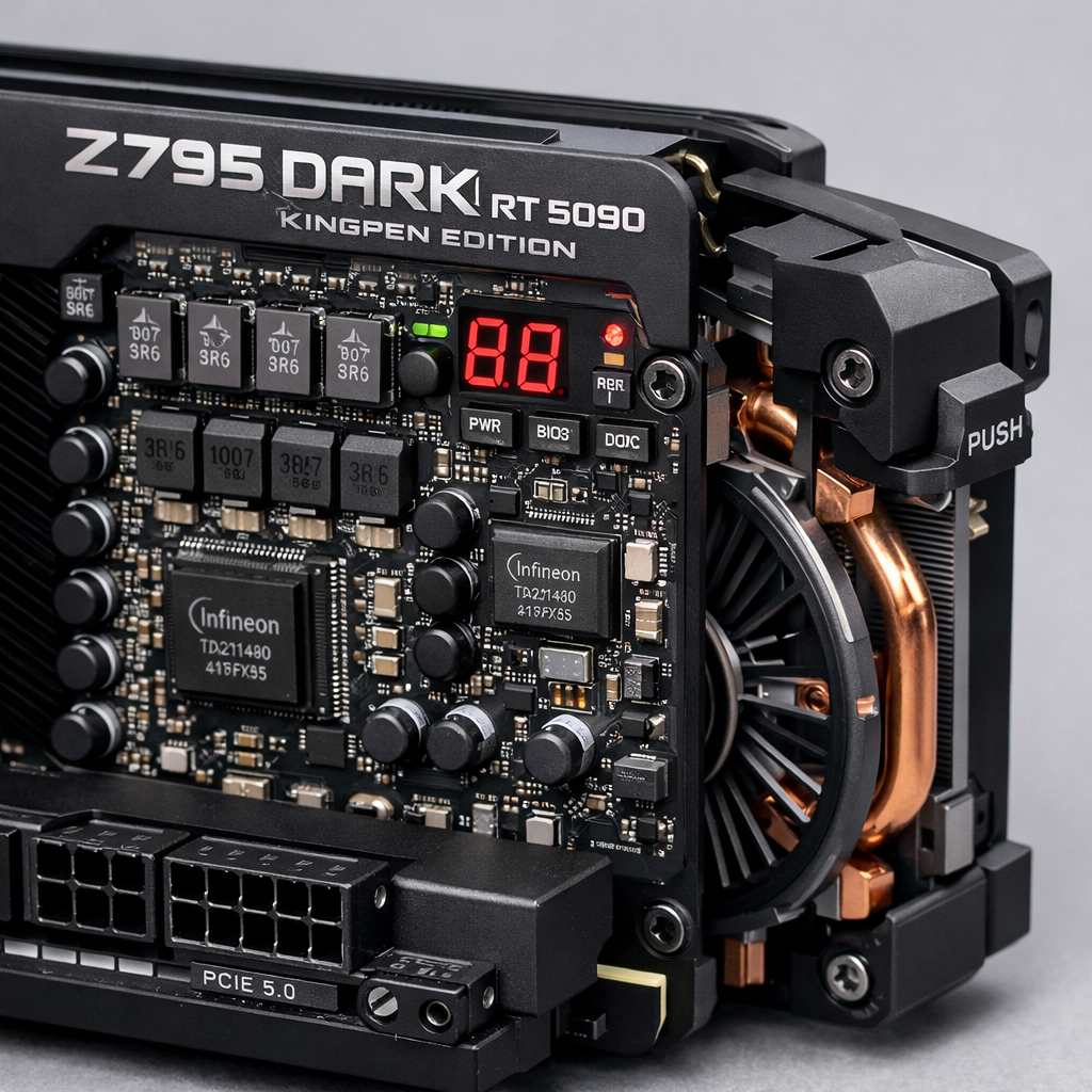 Z795 Dark RT 5090 Kingpen Edition — close-up