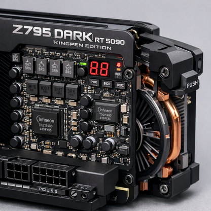 Z795 Dark RT 5090 Kingpen Edition — close-up