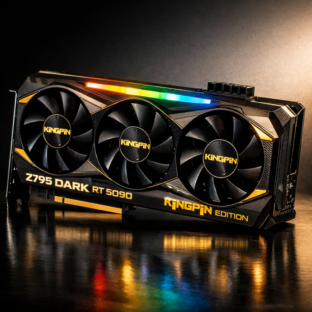 Z795 Dark RT 5090 Kingpen Edition — angled